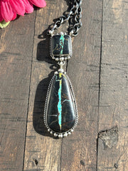 2 Stone Blackjack Necklace