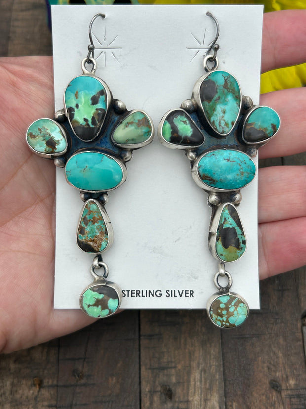 Mixed Mines Dangle Earrings