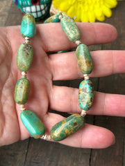 18"  Kingman Turquoise Strand #9