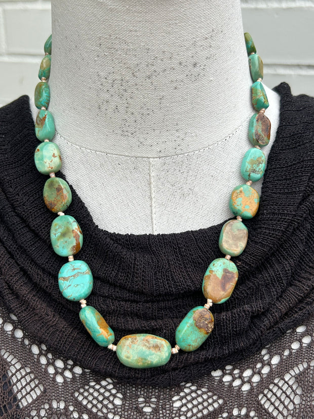 21" Kingman Turquoise Strand #11