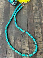 25" Kingman Turquoise Strand #12