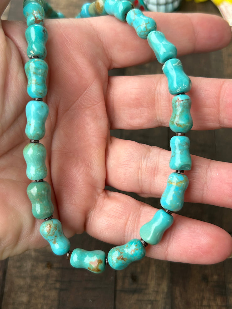 25" Kingman Turquoise Strand #12