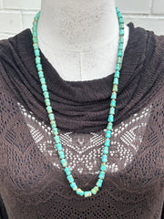 28" Kingman Turquoise Strand #13