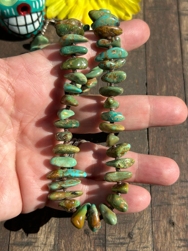 19" Green Turquoise Strand  #59