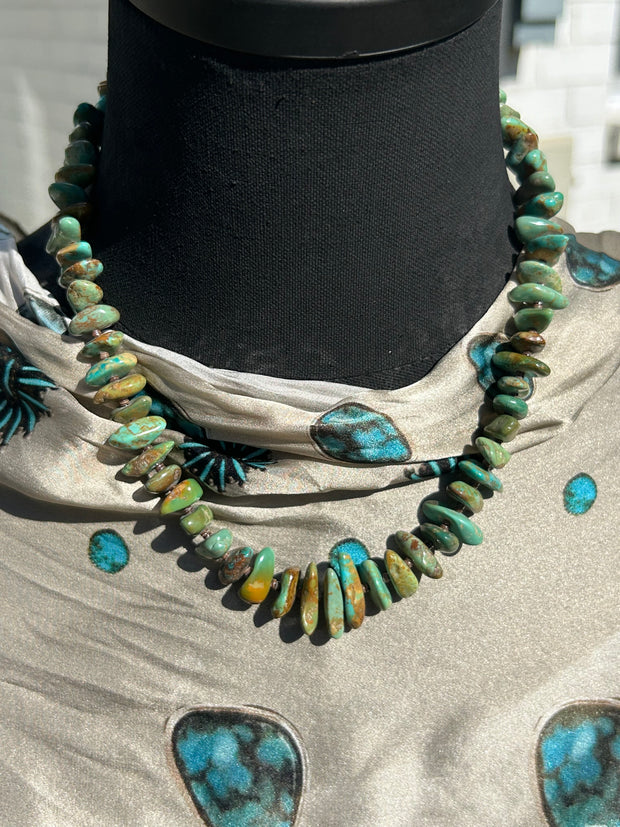 19" Green Turquoise Strand  #59