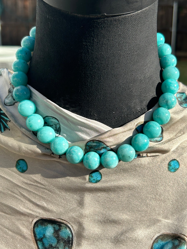 Amazonite Strands