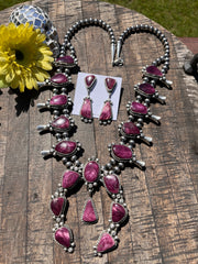 Purple Spiny Squash Blossom Set