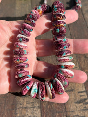 Spiny Purple and Turquoise Strand #92