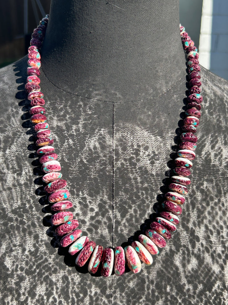 Spiny Purple and Turquoise Strand #92