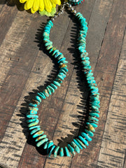 Genuine Turquoise and Heishi Strand #102