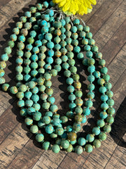 Round Turquoise Strands