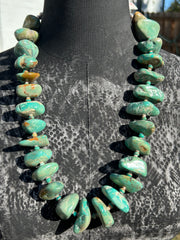 Turquoise and Heishi Strand #119