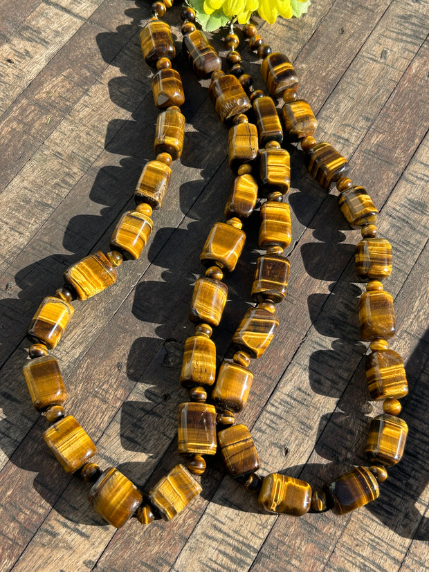 Chunky Tiger's Eye Strands