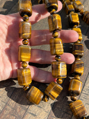 Chunky Tiger's Eye Strands