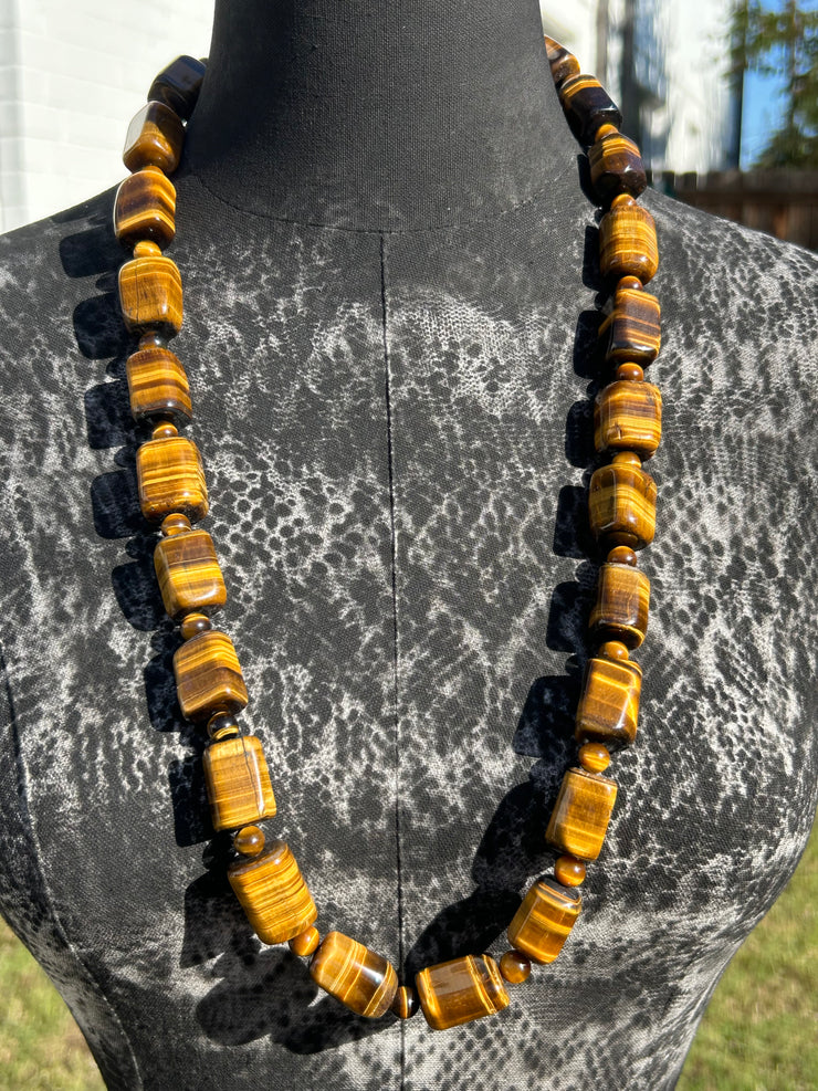 Chunky Tiger's Eye Strands