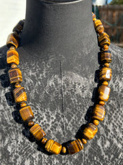 Chunky Tiger's Eye Strands