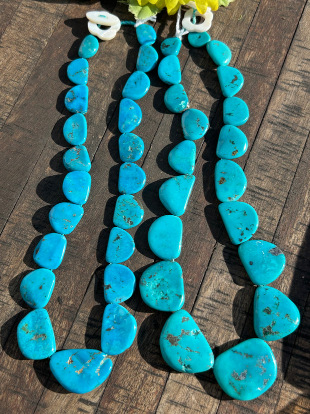 Blue Turquoise Strands