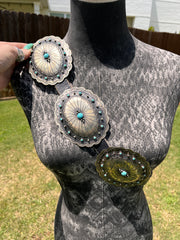 Turquoise Concho Belt