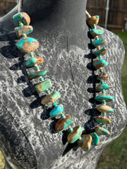 Turquoise and Heishi Strand #131