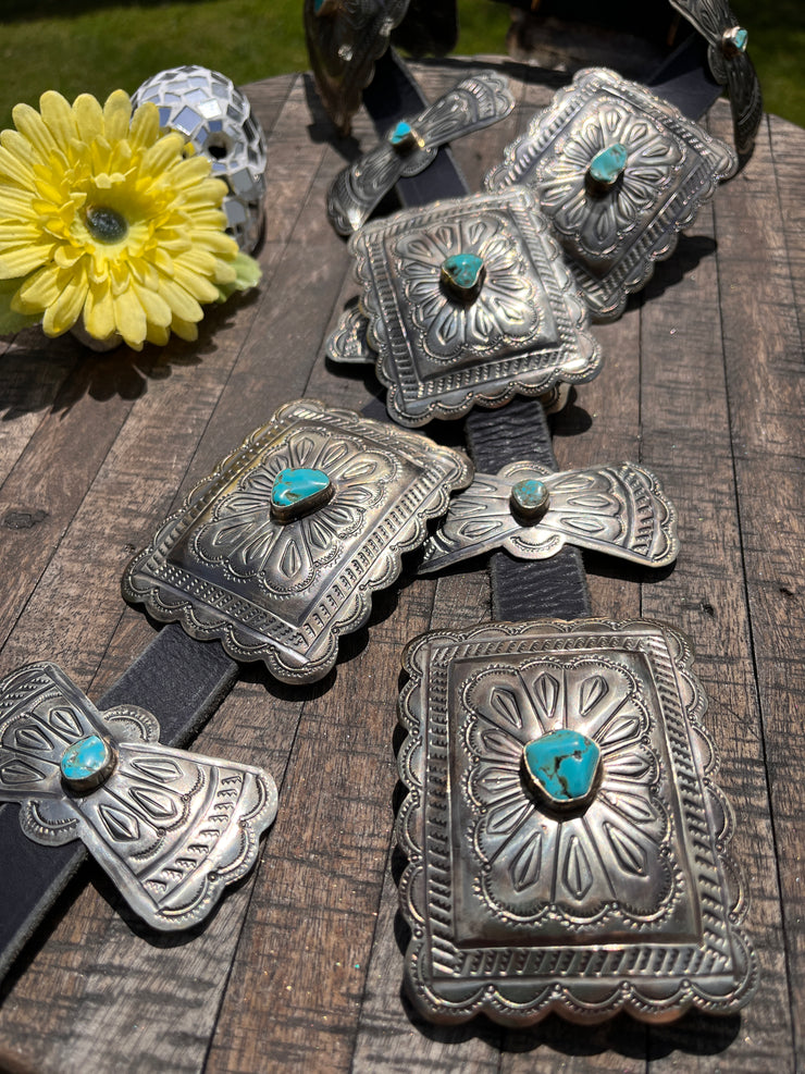 Rectangle Concho Belt