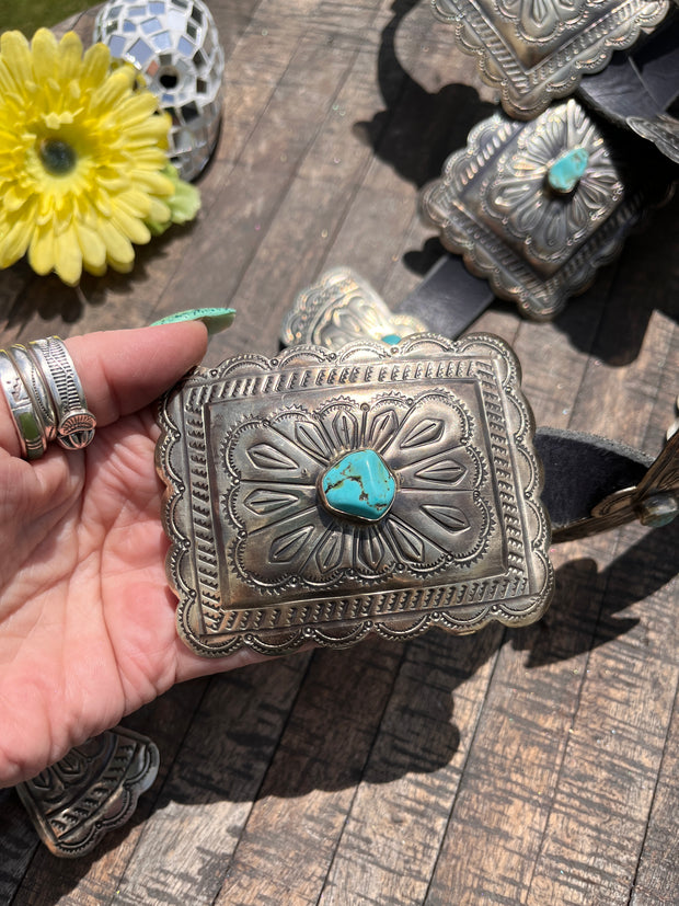 Rectangle Concho Belt