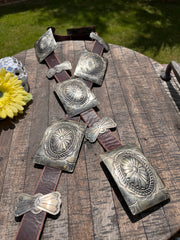 Rectangle Concho Belt