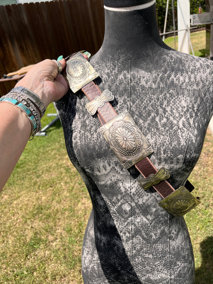 Rectangle Concho Belt