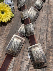 Rectangle Concho Belt