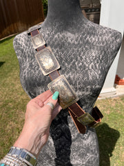 Rectangle Concho Belt