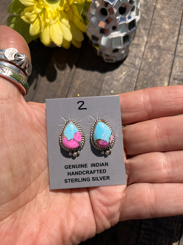 Cotton Candy Kingman Studs 1-10