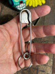 Eagle Safety Pin Key Chain