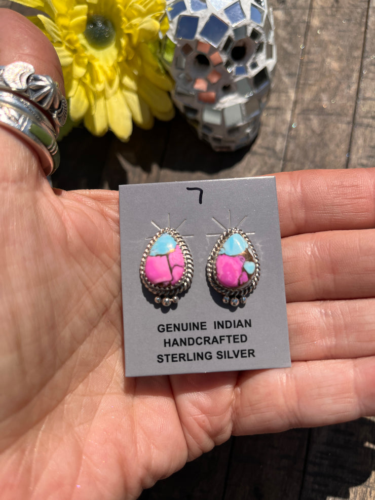 Cotton Candy Kingman Studs 1-10