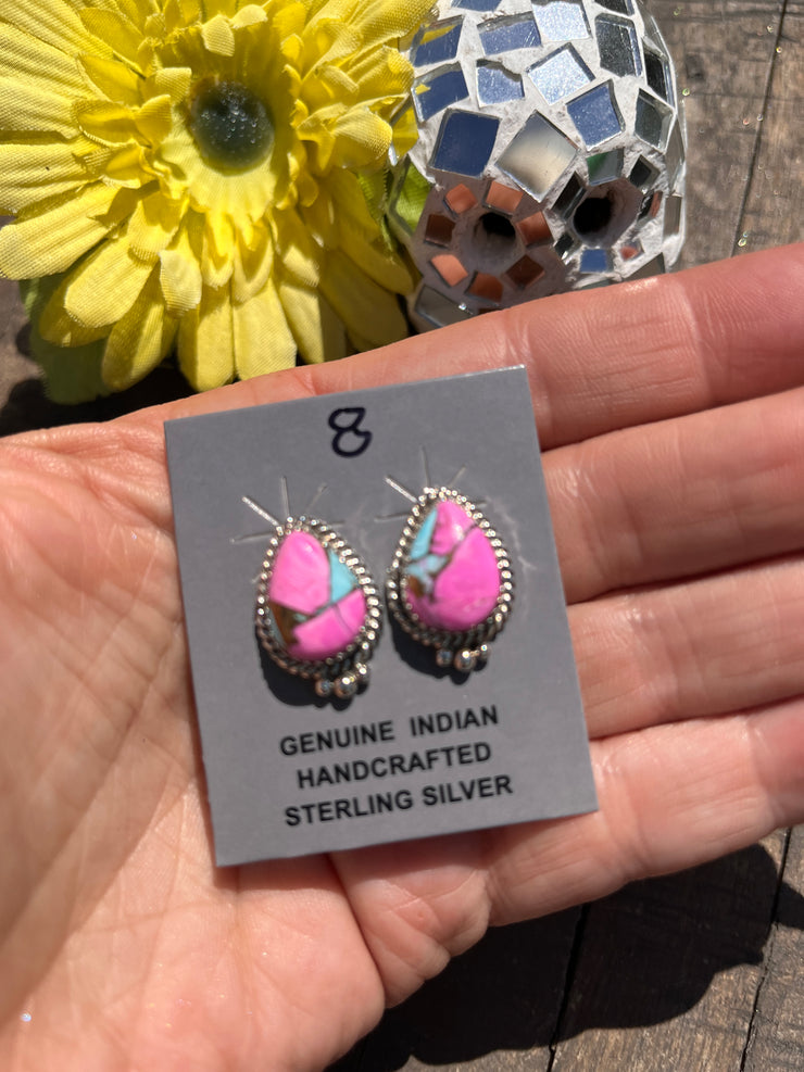 Cotton Candy Kingman Studs 1-10