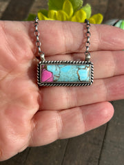 Cotton Candy Kingman Bar Necklaces 1-10