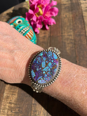 Purple Kingman Cuff