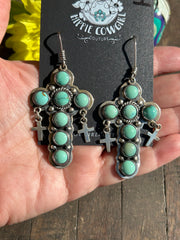 Federico Royston Cross Earrings