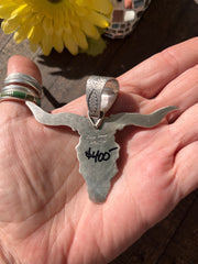 Sonoran Steer Pendant #3