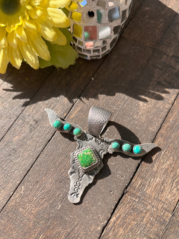 Sonoran Steer Pendant #4
