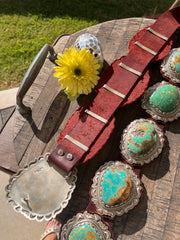 Kingman Slab Concho Belt