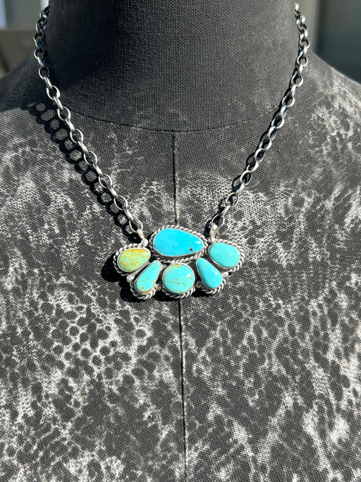 Half Cluster Kingman Necklace