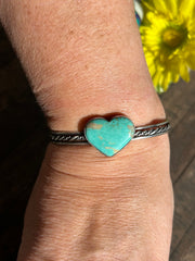 Kingman Heart Cuffs