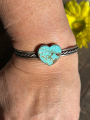 Kingman Heart Cuffs