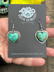 Kingman Heart Earrings