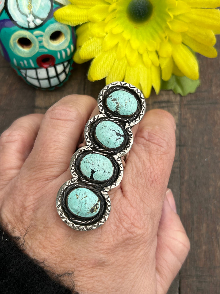 4 Stone Dry Creek Ring Sz. 8