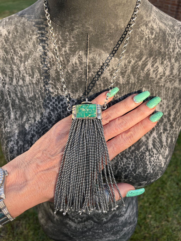 Kingman Tassel Necklace
