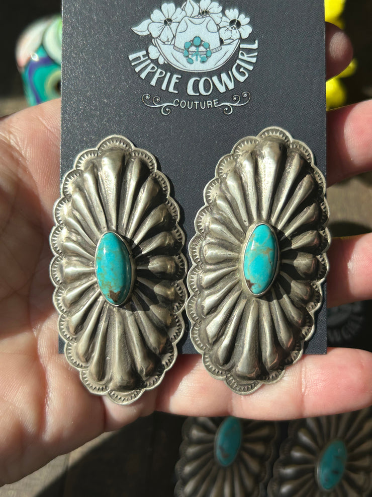 Kingman Concho Earrings