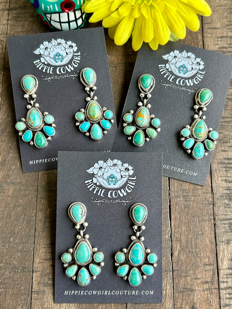 Mixed Mine Dangle Earrings