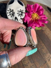5 Stone Teardrop "Cotton Candy" Cuff #1