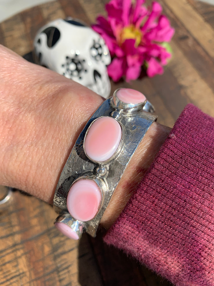 7 Stone "Cotton Candy" Cuff #1