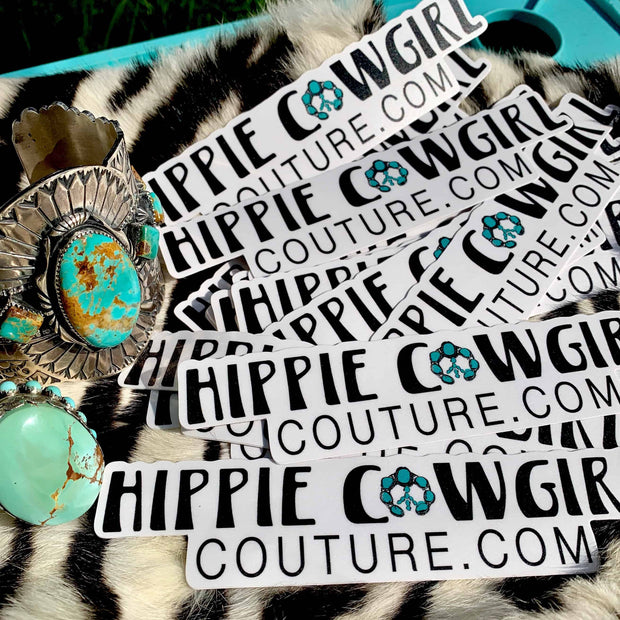 Hippie Cowgirl Couture 6” Decal